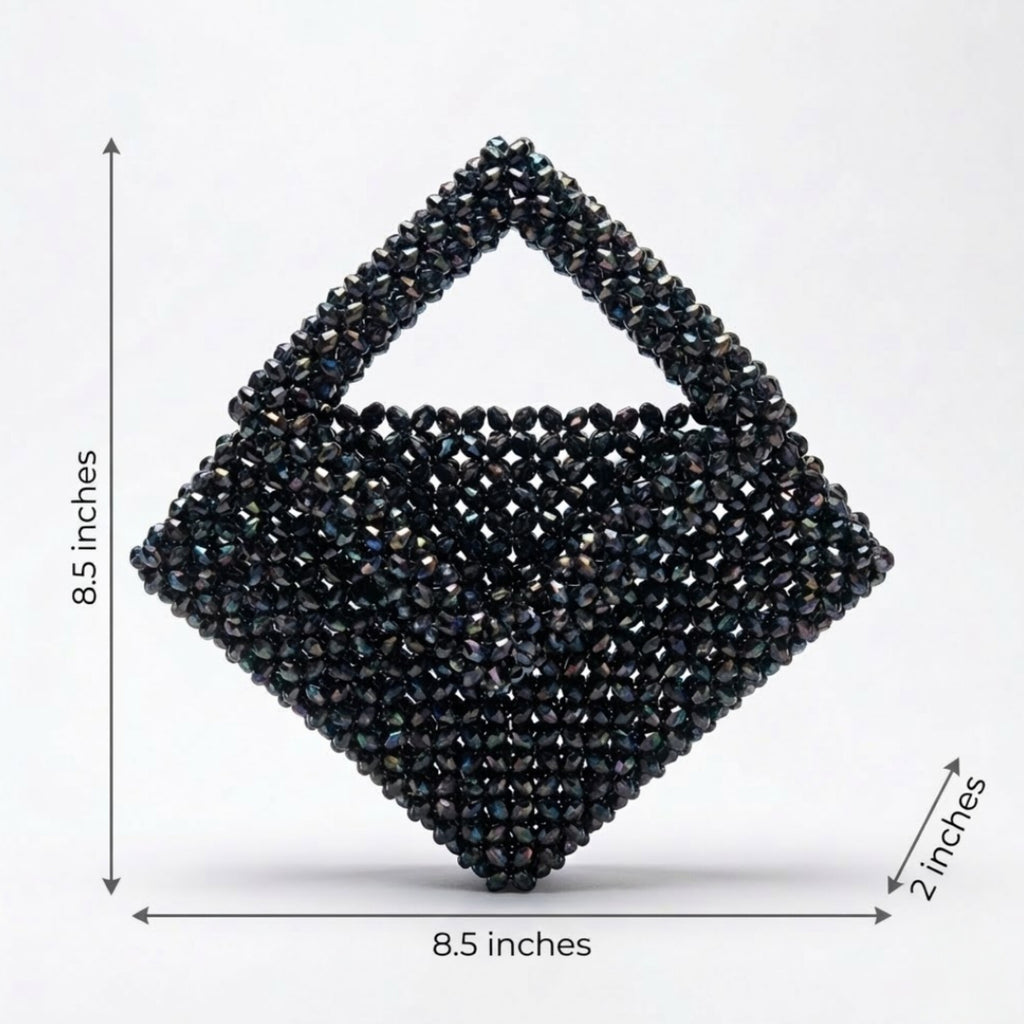 Ohemaa Tuntum Noir Crystal Mini Bag