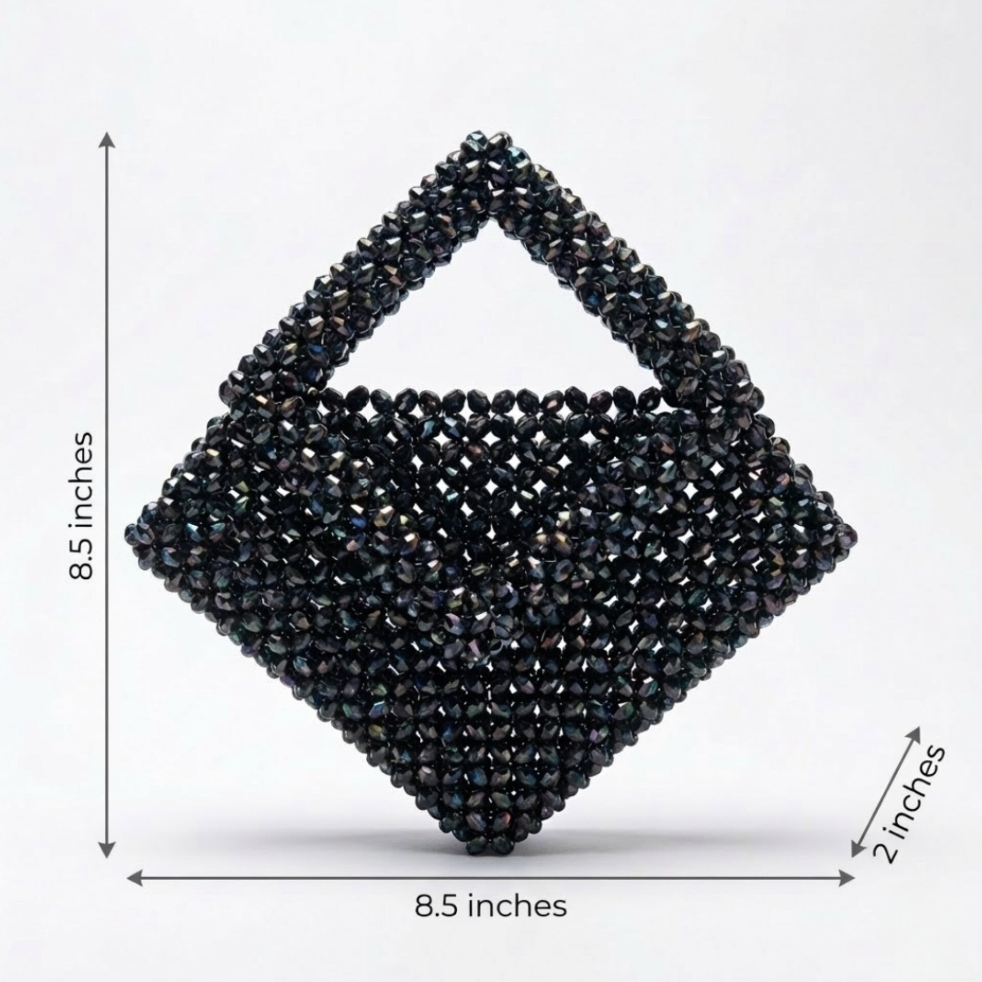 Ohemaa Tuntum Noir Crystal Mini Bag