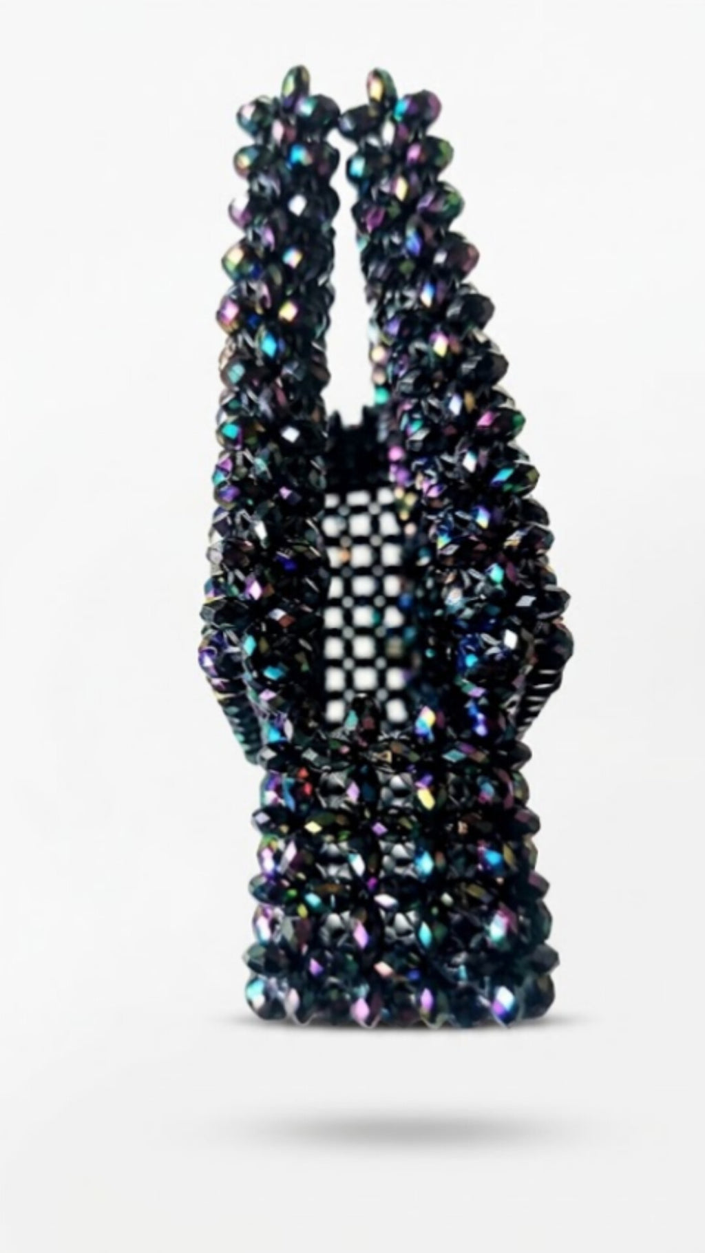 Ohemaa Tuntum Noir Crystal Mini Bag